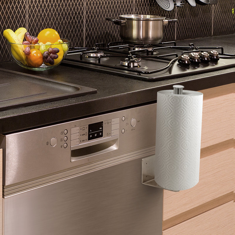 Rebrilliant Under Mounted Paper Towel Holder Wayfair